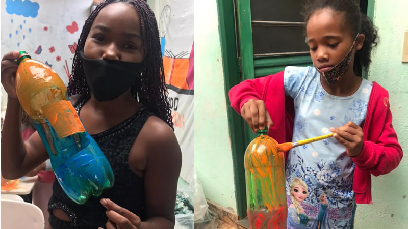 Oficinas Eco Arte e Reforço Escolar